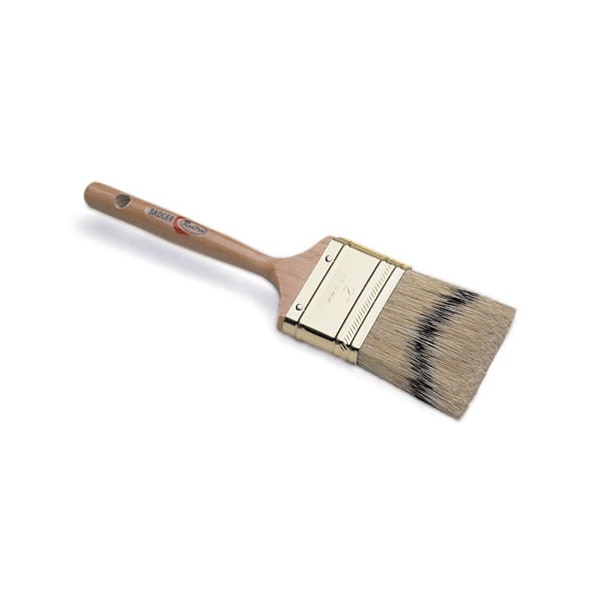 Gordon Brush 3" Chisel Edge Paint Brush, Hog Hair Bristle, Wood Handle, 12 PK R10051